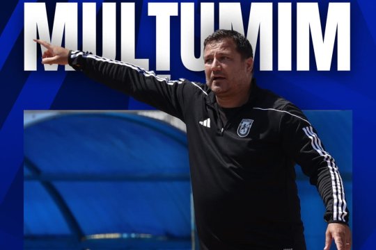 OFICIAL | FCU Craiova a anunțat despărțirea de Marius Croitoru: ”De comun acord”