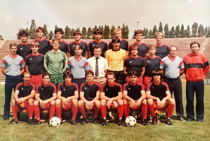 Generația '87-'88 a Stelei a fost prima care a dat piept în Europa cu Glasgow Rangers