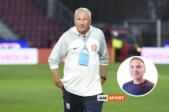 Temă falsă: Dan Petrescu nu mai este ce-a fost. Ștefan Beldie, despre criticile aduse antrenorului lui CFR Cluj