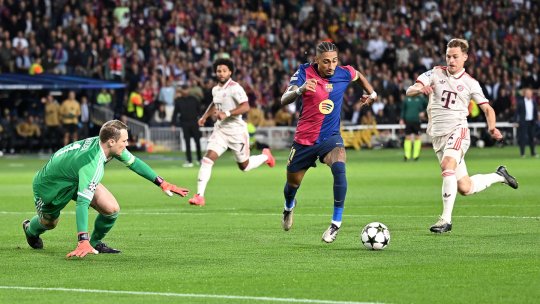 Barcelona - Bayern 4-1, Atletico - Lille 1-3, Brest - Leverkusen 1-1. Seară plină de surprize în Champions League! Toate rezultatele, AICI