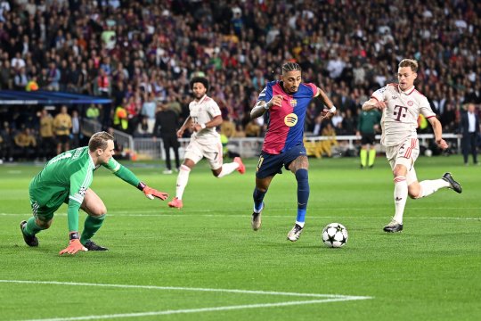 Barcelona - Bayern 4-1, Atletico - Lille 1-3, Brest - Leverkusen 1-1. Seară plină de surprize în Champions League! Toate rezultatele, AICI