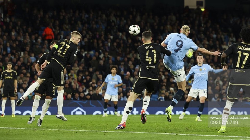 Erling Haaland a reușit un nou gol spectaculos pentru Manchester City