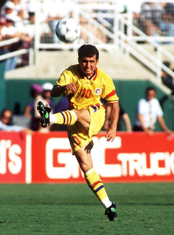 Gheorghe Hagi, în tricoul României