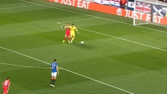 FCSB, gol anulat controversat în meciul cu Rangers! De ce nu a intervenit VAR