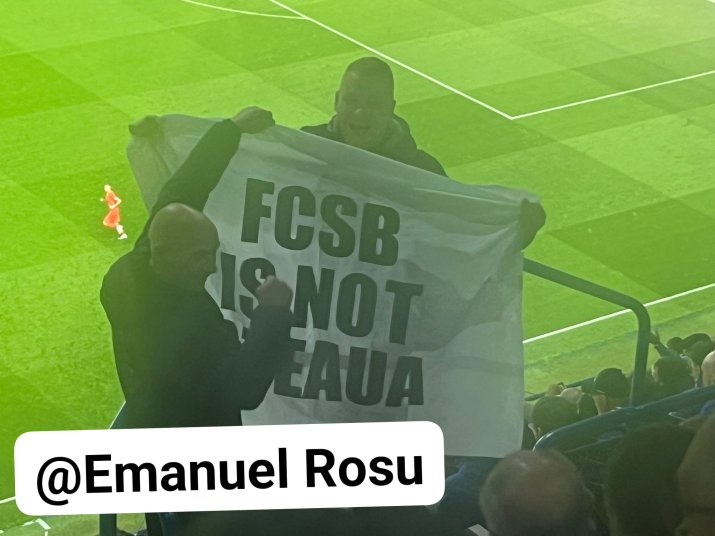 FCSB is not Steaua la meciul cu Rangers