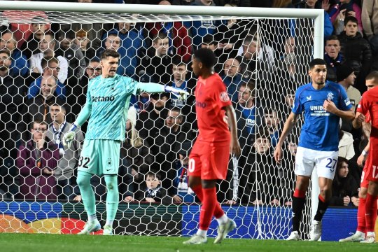 Ștefan Târnovanu, devastat după înfrângerea suferită de FCSB în meciul cu Rangers: ”Nu ne-a ieșit nimic”