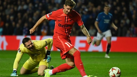 Incredibil! Arbitrul i-a recunoscut lui Miculescu la pauză greșeală făcută în Rangers - FCSB: ”Aveam 1-0, era alt meci!”