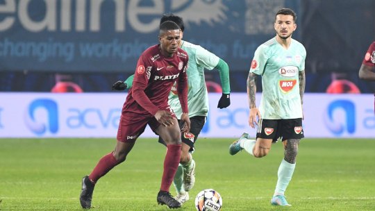 Doi fotbaliști ai CFR-ului s-au certat pe teren după remiza cu Sepsi! A fost necesară intervenția lui Dan Petrescu