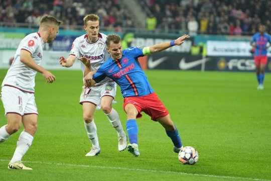 FCSB - Rapid 0-0. Ocazii mari la ambele porți, însă punctele se împart