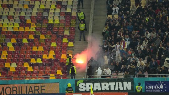Atmosferă de senzație pe Arena Națională, la FCSB - Rapid. Cele două galerii s-au întrecut în ironii