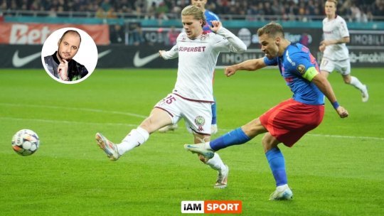 "Rapid a jucat ca Buzăul, acceptând dominarea campioanei!". Andrei Ciobanu nu l-a iertat pe Șumudică: "Bucuria lui de la final spune multe despre ce și-a propus astăzi"