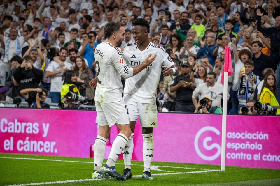 Vinicius Jr. și Dani Carvajal sunt colegi la Real Madrid