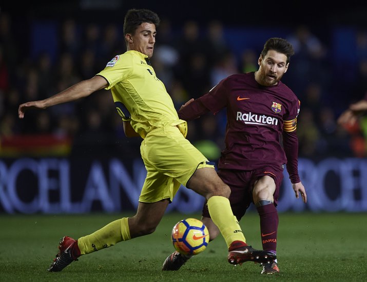 Rodri, într-un meci Villarreal - Barcelona