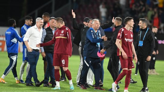 Oficialul lui CFR Cluj a venit până la Salonic să o vadă pe FCSB! Cum a fost surprins