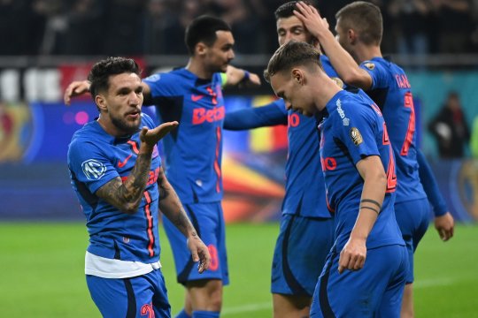Dinamo - FCSB 0-4. "Roș-albaștrii" și-au umilit marea rivală în derby! Două goluri marcate de Ștefănescu. Băluță, MVP-ul partidei