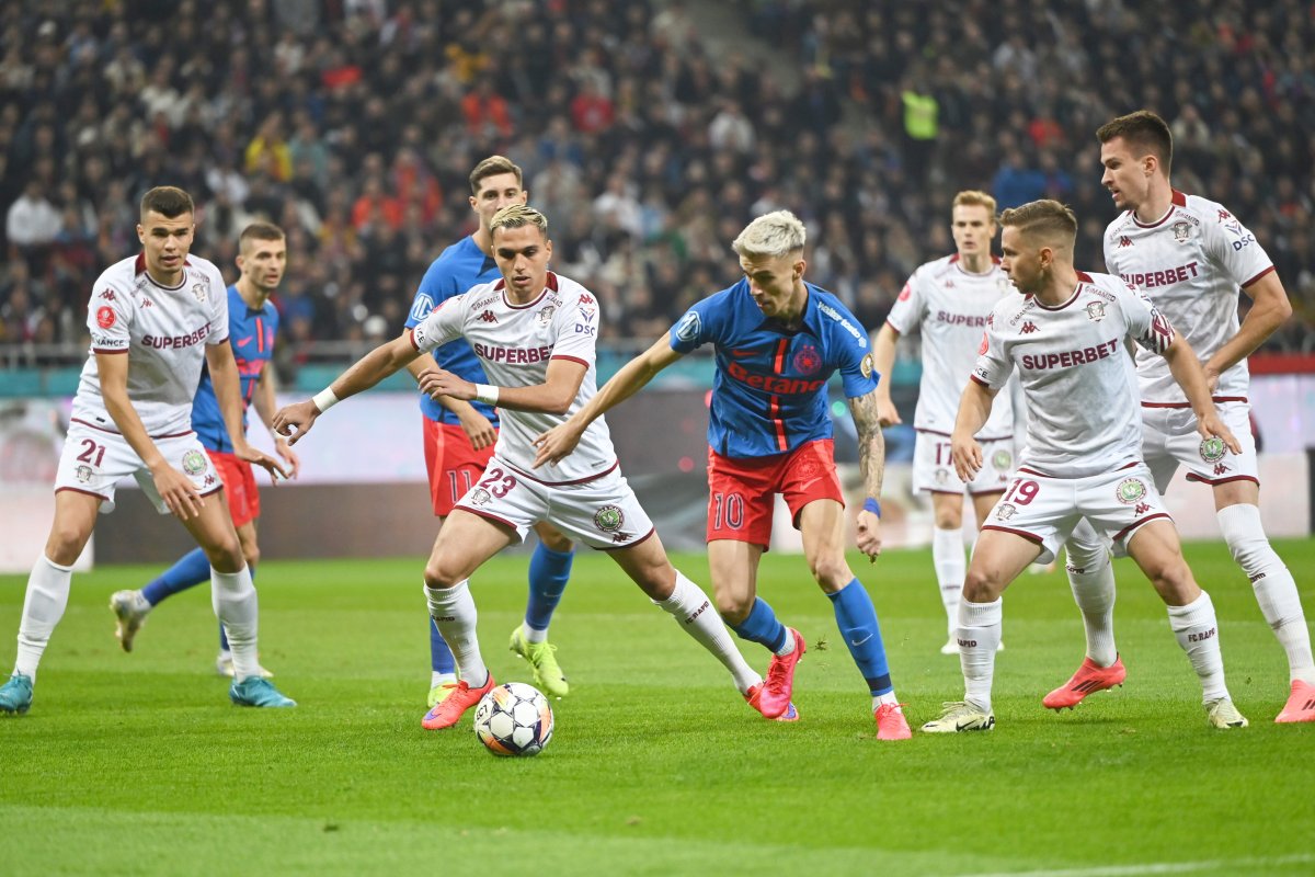 Rapidiștii sunt pe locul 10 în SuperLigă, cu 17 puncte