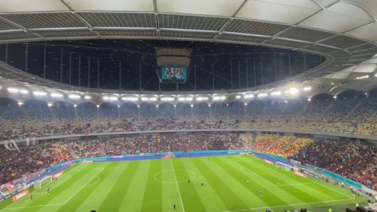 Moment impresionant pe Arena Națională. Ce s-a întâmplat chiar înainte de derby-ul Dinamo - FCSB