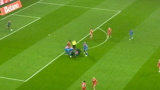 Pierdere uriașă pentru FCSB! Darius Olaru a ieșit accidentat în meciul cu Dinamo. Ce probleme a acuzat căpitanul "roș-albaștrilor"