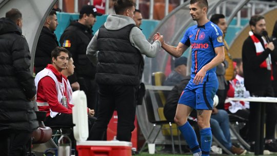 Emil Grădinescu și Basarab Panduru l-au pus la punct pe crainicul lui Dinamo pentru gluma la adresa lui Gigi Becali: ”Se presupune că evoluăm”