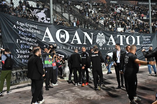 Incidente în tribune după PAOK - FCSB! Elias Charalambous a intervenit după ce familia sa a fost prinsă în conflict