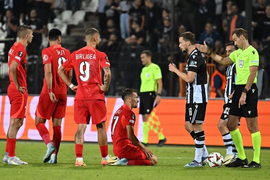 Florin Prunea crede că arbitrajul a fost anti-FCSB la meciul cu PAOK: "Nu poți la un asemenea nivel"