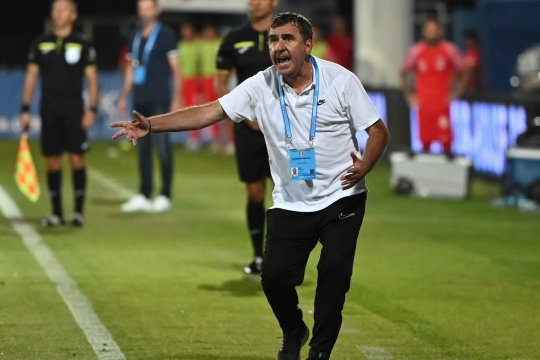 Gică Hagi și-a ieșit din minți la Farul - Dinamo! Ce a făcut pe marginea terenului după ce ”câinii” au deschis scorul