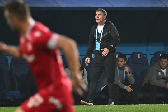 Gică Hagi a făcut praf arbitrajul după remiza cu Dinamo: ”Penalty-uri nu știu câte...” / ”Dacă el e împins, cum să împingă?!”