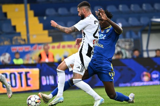 Unirea Slobozia - U Cluj 2-2. Ardelenii au reușit să salveze un punct la Clinceni, dar au înregistrat un nou pas greșit în SuperLiga