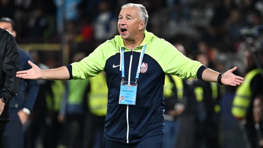 Dan Petrescu a pus tunurile pe arbitru, după victoria cu Poli Iași: ”Sunt greșeli prea mari împotriva noastră”