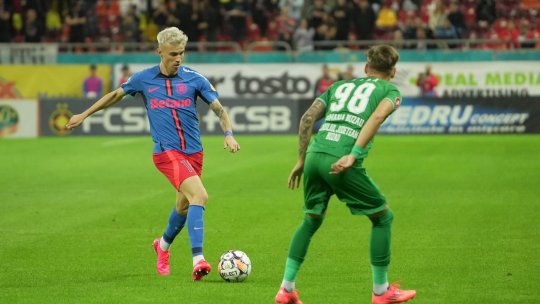 FCSB - Gloria Buzău 1-1, ACUM, pe iAMsport.ro. Tavi Popescu marchează un gol superb