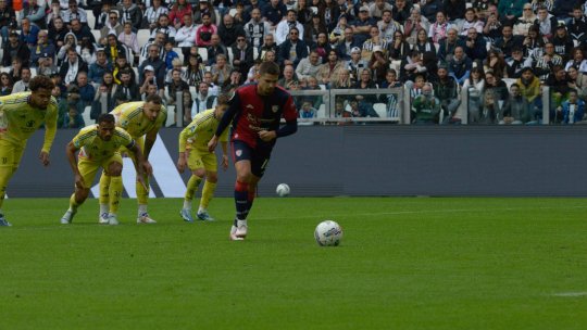 Răzvan Marin, marcator decisiv pentru Cagliari în partida cu Juventus