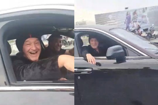 "Domnu', îmi dați și mie 50 de lei?" Gigi Becali a izbucnit în râs. Ce a scos din buzunar