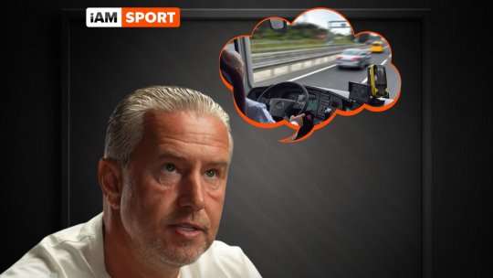 Laurențiu Reghecampf, momente de necrezut trăite în Germania: "S-a dat jos șoferul autocarului pe autostradă" / "Avem și noi familii acasă"