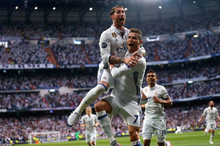 Sergio Ramos și Cristiano Ronaldo au câștigat împreună patru trofee UEFA Champions League