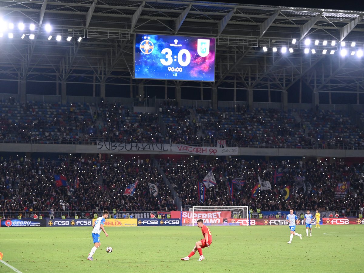 FCSB nu a retrogradat niciodată din primul eșalon în istoria ei