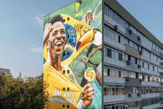 Celebrul Fabrizio Romano a reacționat după inaugurarea muralului lui Vinicius Jr. la București. Ce a postat jurnalistul