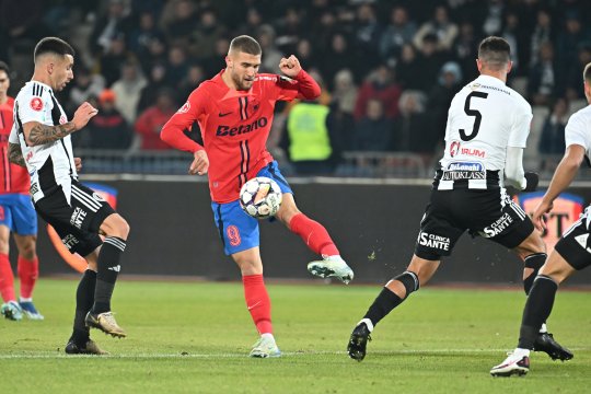 U Cluj - FCSB 1-2. Campioana României se impune pe terenul liderului și aprinde lupta pentru titlu din Liga 1