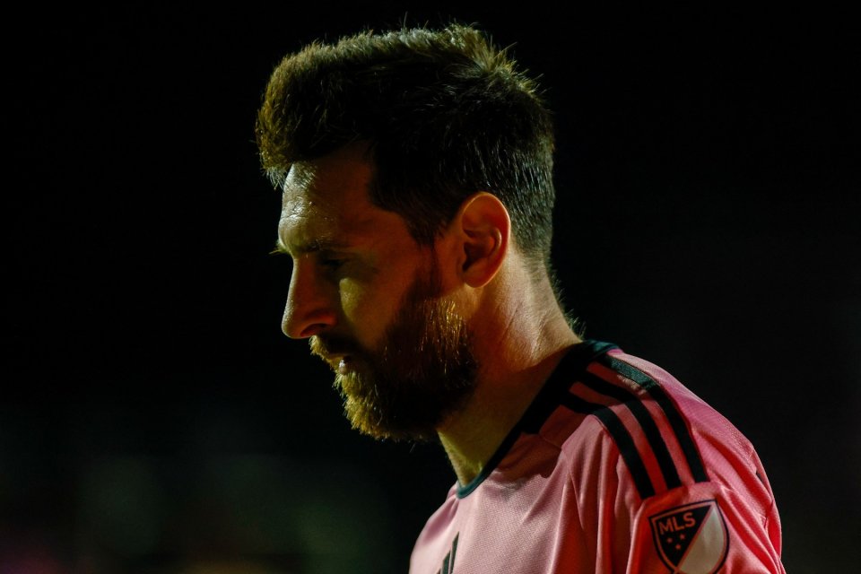 Leo Messi, la meciul dintre Inter Miami și Atlanta United