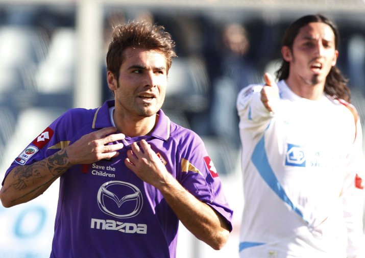 Fiorentina este echipa la care Mutu a evoluat cel mai mult în cariera de jucător