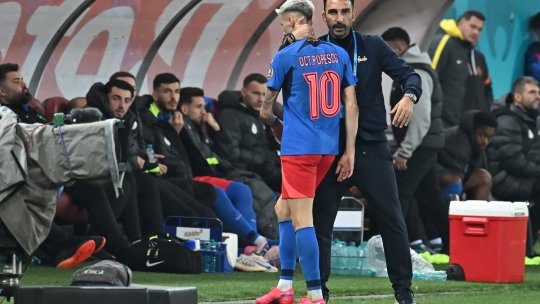 Octavian Popescu, "executat" după doar 27 de minute din U Cluj - FCSB. Ce s-a întâmplat