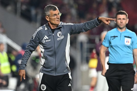 Sabău contestă delegarea arbitrului de la U Cluj - FCSB: "De ce Bîrsan din București și nu Feșnic din Cluj?"