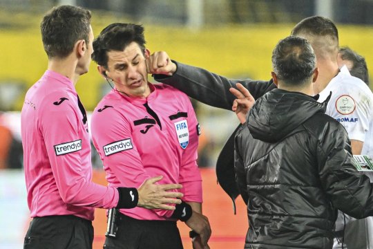 Închisoare cu executare. Președintele care a bătut un arbitru și-a aflat pedeapsa