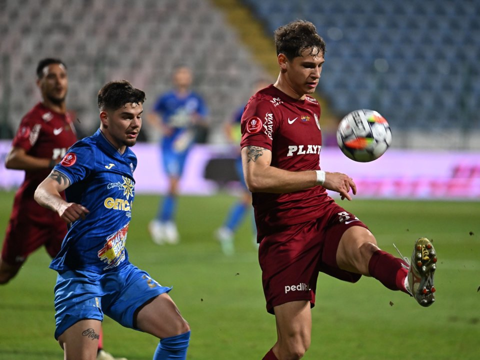 Matei Ilie joacă la CFR Cluj din luna septembrie a anului 2023