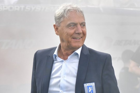 OFICIAL | Sorin Cârțu a fost prezentat la Universitatea Craiova, chiar în ziua în care a împlinit 69 de ani