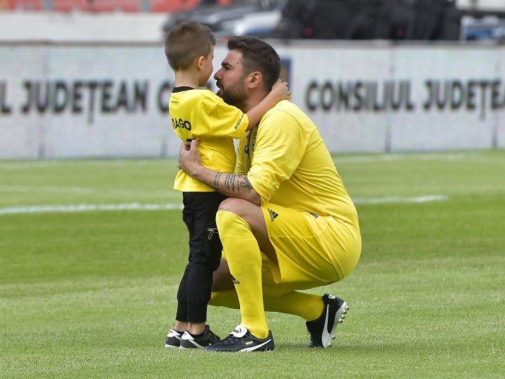 Adrian Mutu și Tiago.