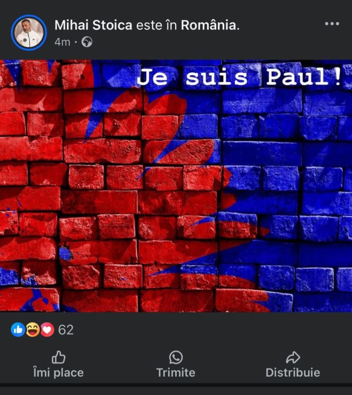 Postarea lui MM Stoica, după conferința de presă de joi