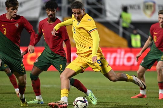 România U20, egal cu Portugalia. Atanas Trică a marcat singurul gol al echipei lui Curelea, iar apoi le-a bătut obrazul celor de la Slatina: ”Eu nu am loc în ochii lui”