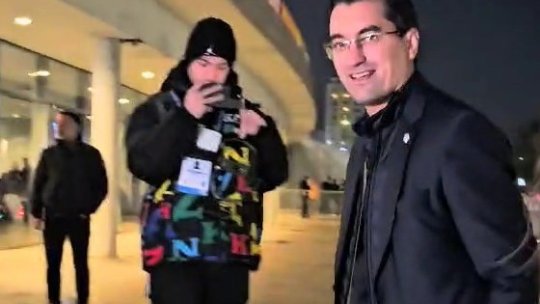 Cu cine a venit Răzvan Burleanu la România - Kosovo. Imagini rare cu președintele FRF