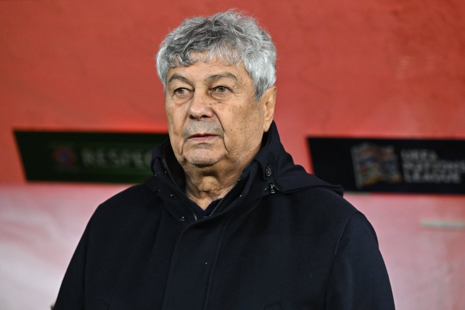 Mircea Lucescu la meciul de fotbal dintre Romania si Kosovo, contand pentru Liga Natiunilor, desfasurat pe Arena Nationala din Bucuresti, vineri 15 noiembrie 2024.