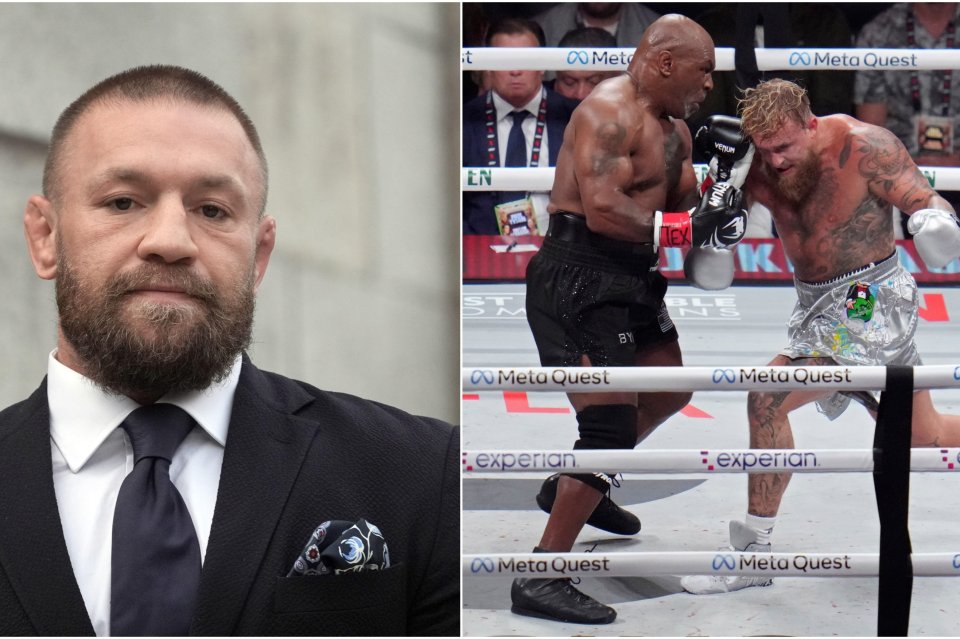 Conor McGregor a pariat o sumă uriașă pe meciul dintre Mike Tyson și Jake Paul